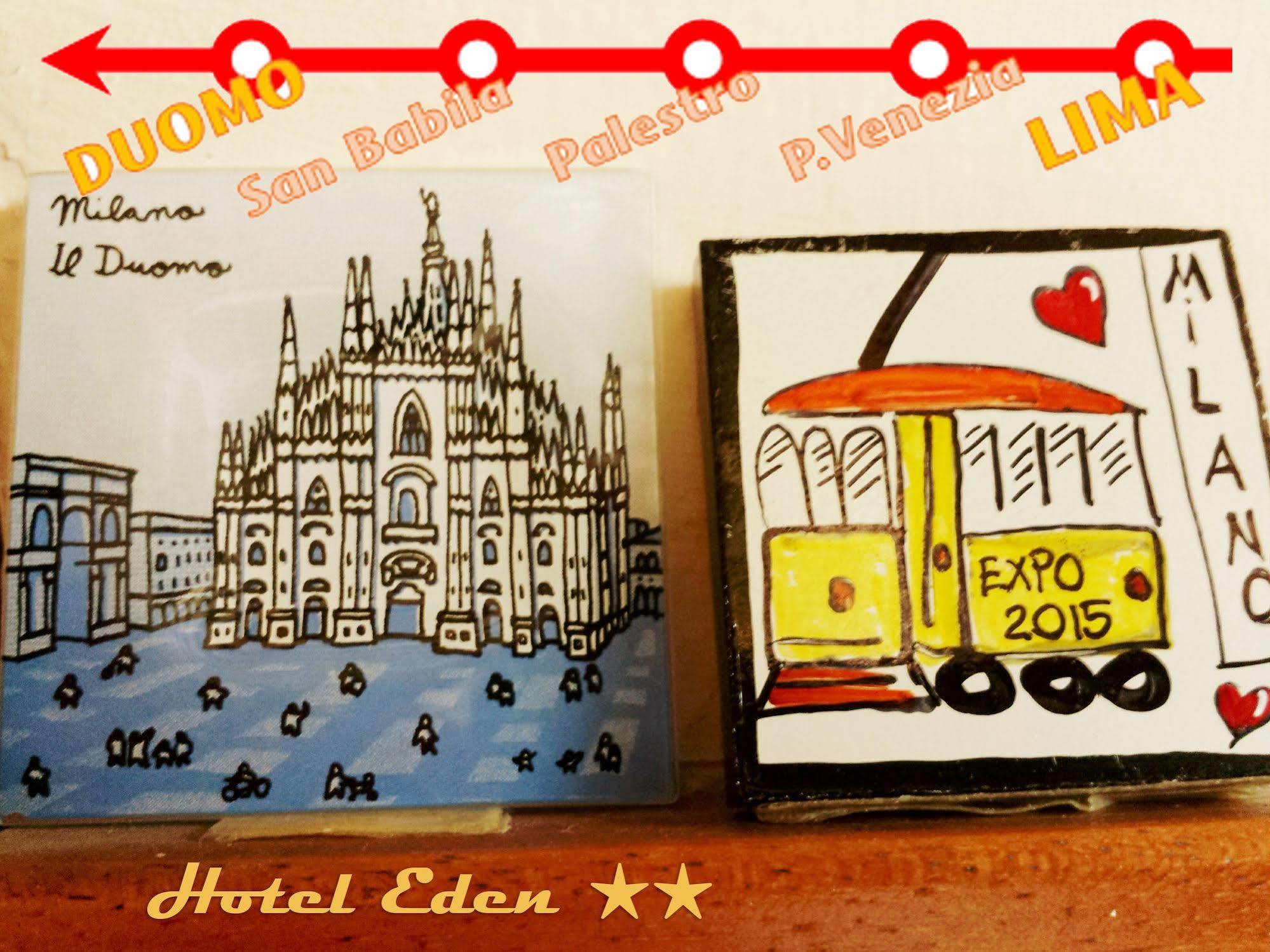 Hotel Eden Milan Bagian luar foto